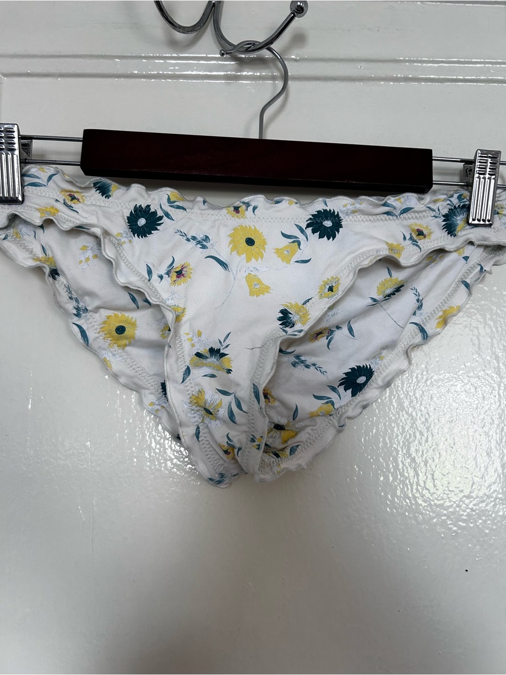 Eberjey White Floral two piece swimsuit